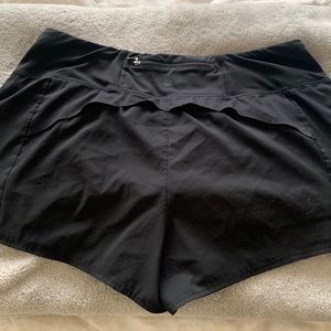 Black Athleta Running Shorts